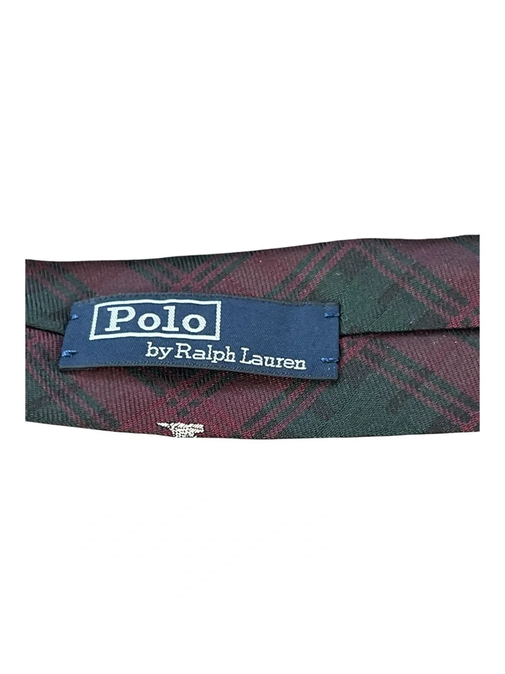 Vtg Polo Ralph Lauren Silk Tie NWT Tartan Plain Embroidered Scottie Dog Ivy
